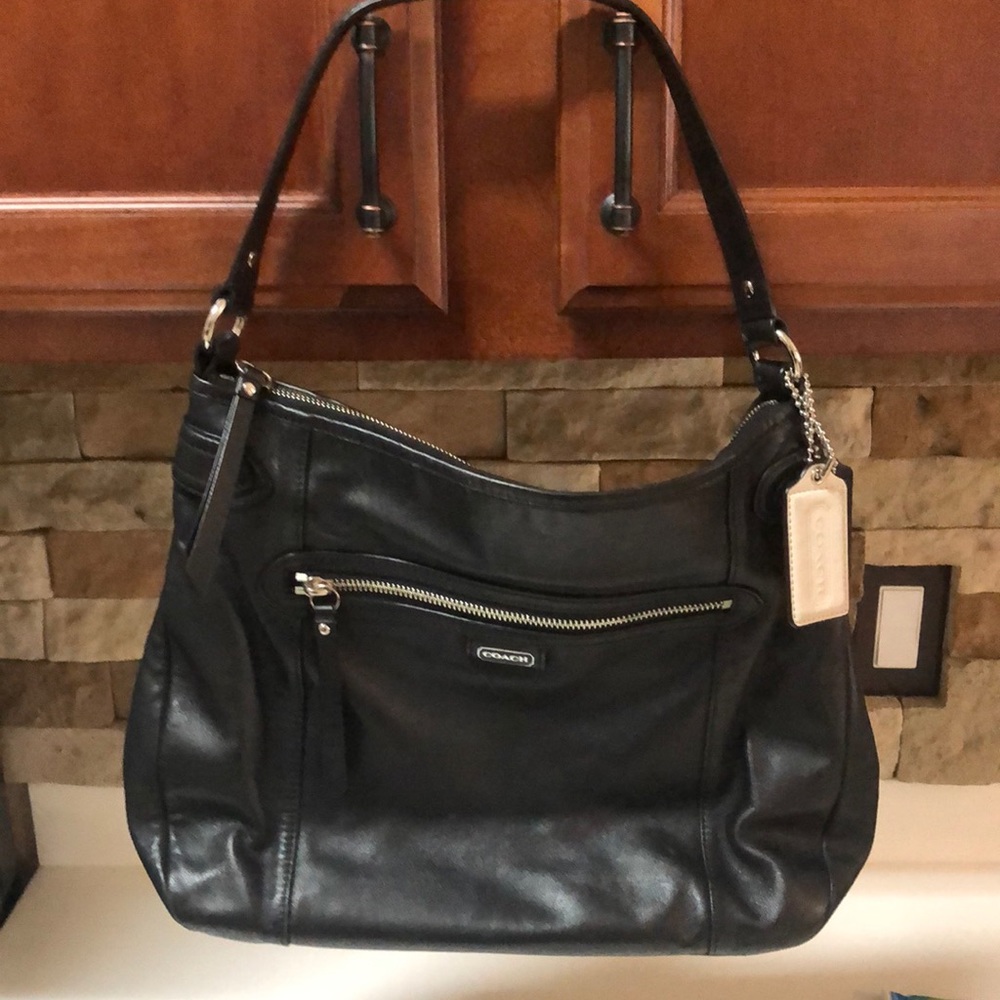 Leather Coach Bag